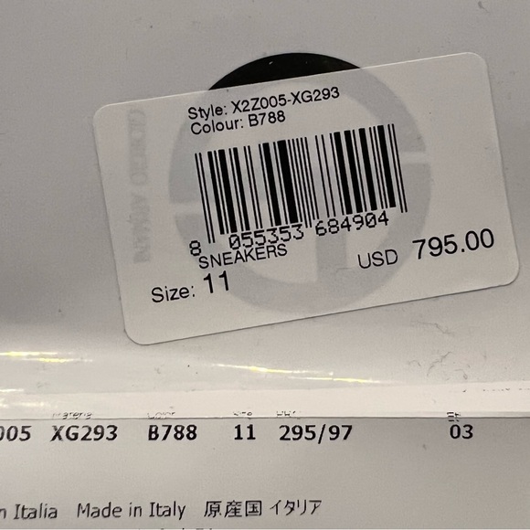 Giorgio Armani sneakers - Picture 5 of 9